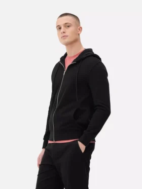 Unverzichtbarer Kapuzenpullover mit Reißverschluss