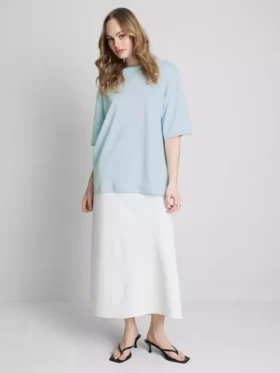 Unverzichtbares Oversize-Baumwoll-T-Shirt Unverzichtbares Oversize-Baumwoll-T-Shirt