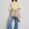 Unverzichtbares Oversize-Baumwoll-T-Shirt Unverzichtbares Oversize-Baumwoll-T-Shirt