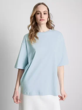 Unverzichtbares Oversize-Baumwoll-T-Shirt Unverzichtbares Oversize-Baumwoll-T-Shirt