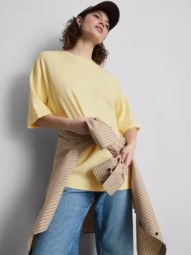 Unverzichtbares Oversize-Baumwoll-T-Shirt Unverzichtbares Oversize-Baumwoll-T-Shirt