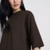 Unverzichtbares Oversize-Baumwoll-T-Shirt Unverzichtbares Oversize-Baumwoll-T-Shirt