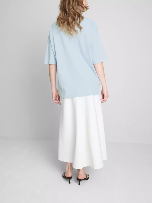 Unverzichtbares Oversize-Baumwoll-T-Shirt Unverzichtbares Oversize-Baumwoll-T-Shirt