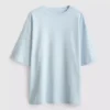 Unverzichtbares Oversize-Baumwoll-T-Shirt Unverzichtbares Oversize-Baumwoll-T-Shirt