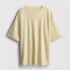 Unverzichtbares Oversize-Baumwoll-T-Shirt Unverzichtbares Oversize-Baumwoll-T-Shirt
