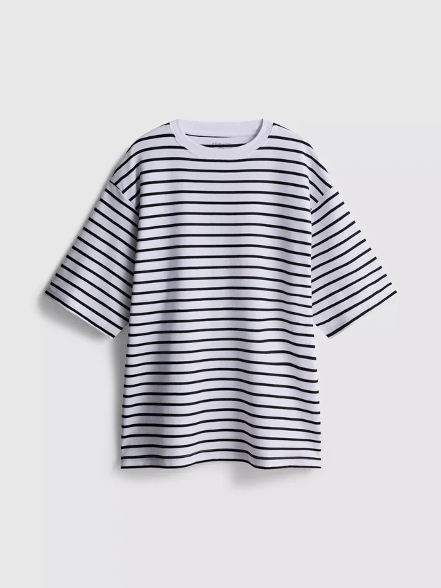 Unverzichtbares Oversize-Baumwoll-T-Shirt Unverzichtbares Oversize-Baumwoll-T-Shirt