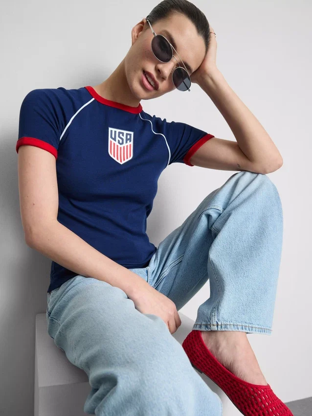 USA-Longline-Baby-T-Shirt USA-Longline-Baby-T-Shirt