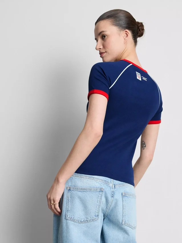 USA-Longline-Baby-T-Shirt USA-Longline-Baby-T-Shirt