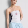 USA Soccer Bandeau-Top mit hohem Baumwollanteil USA Soccer Bandeau-Top mit hohem Baumwollanteil