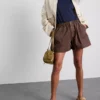 Utility-Shorts aus Baumwoll-Denim Utility-Shorts aus Baumwoll-Denim