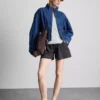 Utility-Shorts aus Baumwoll-Denim Utility-Shorts aus Baumwoll-Denim
