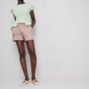 Utility-Shorts aus Baumwoll-Denim