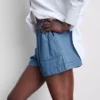 Utility-Shorts aus Baumwoll-Denim Utility-Shorts aus Baumwoll-Denim