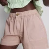 Utility-Shorts aus Baumwoll-Denim