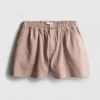 Utility-Shorts aus Baumwoll-Denim