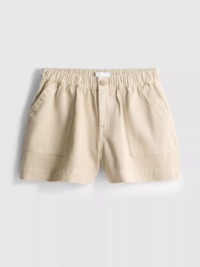 Utility-Shorts aus Baumwoll-Denim Utility-Shorts aus Baumwoll-Denim