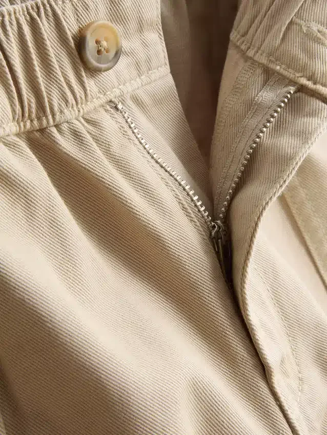 Utility-Shorts aus Baumwoll-Denim Utility-Shorts aus Baumwoll-Denim