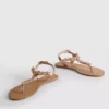 Verzierte Zehensandalen