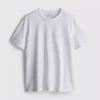 Weißes T-Shirt in regulärer Passform Weißes T-Shirt in regulärer Passform