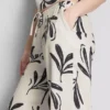 Weit geschnittene Hose mit Aufdruck Weit geschnittene Hose mit Aufdruck