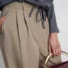 Weite Plissee-Hose Weite Plissee-Hose