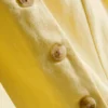 Weste aus Baumwollmischung mit Knopfleiste Weste aus Baumwollmischung mit Knopfleiste
