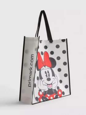 Wiederverwendbare Einkaufstasche mit Minnie-Maus-Motiv von Disney Wiederverwendbare Einkaufstasche mit Minnie-Maus-Motiv von Disney