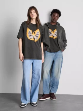 Wu-Tang-Clan-T-Shirt mit kurzen Ärmeln