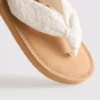 Zehensandalen mit Knotendetail