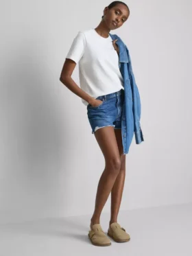 Zerrissene Jeansshorts