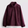 Zusammenrollbare Regenjacke mit Reißverschluss