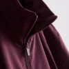 Zusammenrollbare Regenjacke mit Reißverschluss