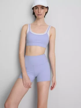 Zweilagiges Active-Crop-Top