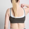 Zweilagiges Active-Crop-Top Zweilagiges Active-Crop-Top