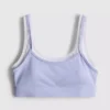 Zweilagiges Active-Crop-Top Zweilagiges Active-Crop-Top