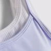 Zweilagiges Active-Crop-Top Zweilagiges Active-Crop-Top